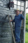 Dad, Painting Barn