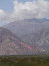 Red on Mountains