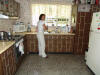 Audrey in Kitchen