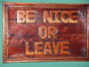 Be Nice