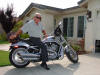 Ron on Harley