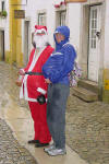 HO, HO, Two HO's in Obidos 